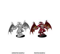 WizKids Pathfinder Deep Cuts Unpainted Miniatures - Pit Devil miniatura 10 cm