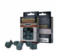 Pathfinder Iron Gods Set Di Polywürfel Q-Workshop 7 Pezzi
