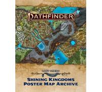 Paizo Staff Pathfinder Lost Omens Shining Kingdoms Poster Map Archiv (Tascabile)