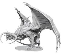 WizKids Miniatura Pathfinder Deep Cuts Diabolic Dragon – Non verniciata in scatola