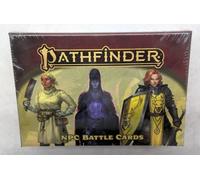 PATHFINDER rpg gioco da tavolo NPC BATTLE CARDS di Paizo Staff Publishing...