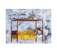 Pathos Studio Frida Kahlo - El Sueño (La Cama) (Giclée Art Print) 12,7 x 17,8 cm