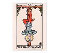 Pathos Studio Tarocchi Stampa Carta: XII L'Appeso (Giclée Art Print) 5 "x 7"