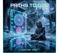 Paths to God Calendar 2027: Neon Cyberpunk Spiritual Planner
