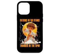 PATIENCE IN THE STANCE THUNDER IN THE SPIN Custodia per iPhone 12 mini