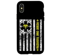 Patient Care Technician Support Specialist CNA Nurse ER PCT Custodia per iPhone X/XS