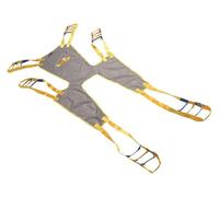 Patient Lift Sling for Toileting，Mesh Sling， Shower Sling for Bariatric, Nursing, Caregiver, Elderly, Disabled, Full Body Medium(M)