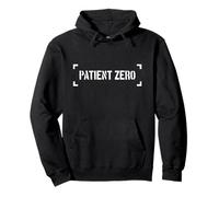 Patient Zero Halloween Horror Zombie Apocalisse Felpa con Cappuccio