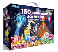 PATIFEED 150 Esperimenti Scientifici per Bambini, Piccolo Chimico,Laboratorio di Chimic, Idee Regalo di Compleanno Giocattoli Educativi Scientifici Laboratorio di Chimica Vulcano Giocattolo