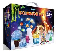 PATIFEED 250 kit di esperimenti scientifici per bambini, scatola per esperimenti di laboratorio, regali per ragazzi e ragazze, kit per ingegneria chimica STEM creativo giocattolo chimico, kit per