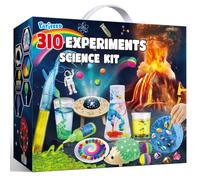 PATIFEED 310 Esperimenti Scientifici per Bambini Piccolo Chimico, Laboratorio Kit Scientifico Educativo, Regali per Ragazzi e Ragazze, Chimics STEM Creativo Giocattoli