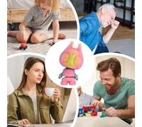 Patifirst Animali Stampati In 3D - Giocattolo Alieno Luminoso Con Articolazioni Mobili,Per Feste Decorazioni Casa Ufficio Scrivania Tavolo Regalo Originale Famiglia Amici