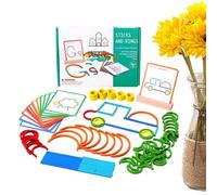 Patifirst Bastoncini Intelligenti Per Bambini Piccoli - Gioco Educativo Di Logica,Giocattoli Per Allenamento Del Pensiero Logico | Per Ragazzi E Ragazze Studenti Delle Elementari Educatori Famiglie