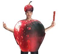 Patifirst Costume Frutta Halloween | Costumi di Frutta e Verdura per Halloween | Abito Divertente per Spettacoli Eventi Carnevale | Donne Uomini Ragazzi