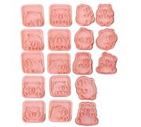Patifirst Formine per Biscotti | Stampo 3D Per Pan Di Carpapera Per Pane | Attrezzatura per Dolci e Rifornimenti Feste,Feste di Compleanno Halloween Matrimonio e Ricorrenze