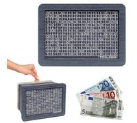 Patifirst Salvadanaio per Contanti,Contenitore Vintage in Legno Riutilizzabile | Salvadanaio Per Il Risparmio Delle Monete - Per Scrivania Comodino Testata Del Libreria Ragazze Ragazzi Donne Uomini