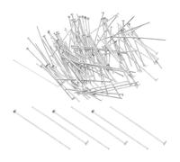 PATIKIL 1.57x0.11 Ganci per Lampadari Cristalli, Accessori per Lampade in Cristallo 300Pz Clip per Cristalli per Fissare Parti di Cristallo, Sostituzioni per Lampadari, Cromo