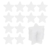 PATIKIL 1,6" Marcatori per Tappeti, 50Pz Punti a Stella per Pavimenti Tappeti per Decorazioni della Classe dell'Insegnante Forniture per Suola Elementari e Prescolari, Bianco