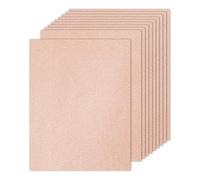 PATIKIL 10 Fogli Cartone Glitterato Oro Rosa 8.5 x 11 pollici, Carta Premium Rettangolare Cartoncino Colorato 250gsm per Scrapbook Carta Fai da Te Arte Matrimonio Festa