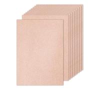 PATIKIL 10 Fogli Cartone Glitterato Oro Rosa, A4 250gsm Rettangolo Carta Premium Cartoncino Colorato per Progetti Artistici Scrapbook Carte Realizzare Biglietti Auguri Feste Matrimonio