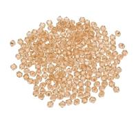 PATIKIL 100 pcs Perline Vetro Bicono Sfaccettato 8 mm, Ambra, Perline per Braccialetti, Cristalli per Bigiotteria, gioielli fai da te, Collane, Orecchini