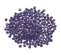 PATIKIL 100 pcs Perline Vetro Bicono Sfaccettato 8 mm, Viola, Perline per Braccialetti, Cristalli per Bigiotteria, gioielli fai da te, Collane, Orecchini