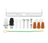 PATIKIL 100mm Soffitto Luce Piastra Kit, 1 Set Luce Traversa Lampadario Luce Fissaggio Montaggio Staffa per Casa Ufficio