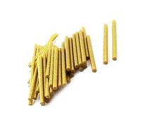 PATIKIL 100mm x 7mm Mini Adesivo Caldo Fuso Colla Bastoncino, 50pz Alta Temperatura per Caldo Fonde Incolla Pistola, Oro Tono