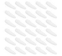 PATIKIL 100pz Copri Punta Coltello 0,35"x1,06" Plastica Bianco | Coperture Protettive, per la Punta dei Coltelli da Cucina