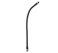 PATIKIL 11,8" Tubo Flessibile Universale Collo Cigno, 1pz M10 a M8 Metallo Flessibile Filo Sottile Prolunga Tubo Flessibile Braccio Flessibile per Lampada, Attrezzatura Fai Da Te, Nero