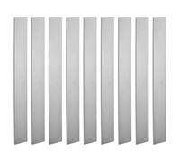 PATIKIL 11176 Acciaio per Acciaio Realizzazione Coltelli, 9pz 12" x 1-1/2" x 1/8" Hot Rolled Barra Piana Acciaio per Foglio Metallico Fai Da Te, Utilizzo Professionale e Hobbistico