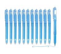 PATIKIL 12 Penne Gel Cancellabili Punta Fine 0.5mm Inchiostro Azzurro