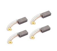 PATIKIL 12mm x 6mm x 4mm Carbonio Spazzola, Spazzola di Carbone di Ricambio, 4pz Alimentazione Utensile Sostituzione Riparazione Parte Carboncini Motore Elettrico per Elettrico Motore
