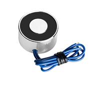 PATIKIL 12V DC 180N Elettrico Sollevamento Solenoide, 1pz Sollevamento a Tenuta Magnete Elettromagnete per Ordinamento Macchina, Argento Tono