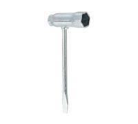 PATIKIL 13mmx19mm Motosega Strumento Chiave, Motosega Combinazione Chiave a T Chiave Esagonale Chiave con Piatto Rimuovere Cacciavite per Catena Sega Dadi