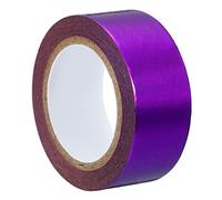 PATIKIL 15mm x 5m Metallizzato Washi Nastro, 1 Rotolo Copertura Lamina Adesivo Auto Adesivo per Fai da Te Arte Artigianato Avvolgimento Decorazione, Viola