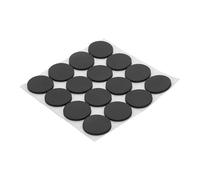 PATIKIL 16 Pezzi Gommini Antiscivolo Per Mobili 1" 25mm x 2mm Con Adesivo | Per Pavimenti In Legno Elettronica Letti Cassetti, Piedini Antigraffio, Rotondi In Gomma, Fai Da Te