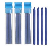 PATIKIL 16Pcs Mina Per Matita Da Carpentiere 5.6mm 2B Mina Solida Blu