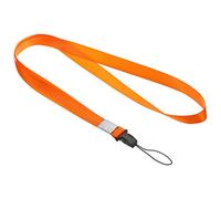 PATIKIL 17" Collo Cordino, 20pz 0.6" Larghezza Staccabile Tracolla Cordino per Nome Etichetta Badge Porta Badge ID Carta Chiavi Cellulare Telefoni, Arancione