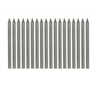 PATIKIL 18Pezzi 5.6mm Mina Di Matita 6B Solida Resistente A Rottura Nero | Per Falegname Ricariche, Per Costruzione Arte Disegno Meccanico