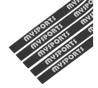 PATIKIL 18x0,4" Tavolo Tennis Racchetta Bordo Nastro 5 Pacco Ping-Pong Racchetta Lato Nastro Protegge Bordi Gomma e Lama per Palette Racchetta Nero