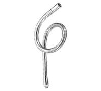 PATIKIL 19,7" Tubo Flessibile Universale Collo Cigno, 1pz M10 Posizionamento Metallo Filettatura Fine Prolunga Tubo Flessibile Braccio Flessibile per Lampada Attrezzatura, Tono Argento