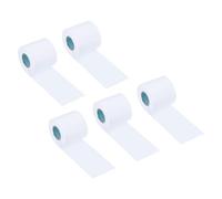 PATIKIL 2,4" x36,1ft Nastro Avvolgere Tubi 5pz PVC Condotto Nastro Isolamento Tubi Aria Condizionatore Tubo Avvolgere Impermeabile Non Adesivo per HVAC Elettrico Bianco