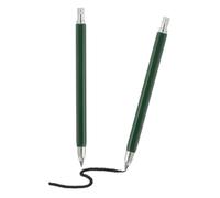 PATIKIL 2 Matite Meccaniche 4.0mm, Portamine Meccanico Grande Automatico In Plastica Con Temperamatite Per Grafite Disegno Artistico Schizzi Lavorazione Del Legno, Verde