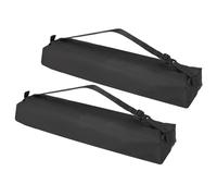 PATIKIL 20.47"x3.54" Custodia per Treppiede, 2Pz Borsa Imbottita in Tessuto Oxford con Manici per Supporti Leggeri Accessori per La Fotografia, Nero