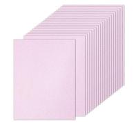 PATIKIL 20 Fogli Cartone Glitterato Rosa Chiaro 8.5 x 11 pollici, A4 250gsm Rettangolo Carta Premium Cartoncino Colorato per Scrapbook Carta Artigianale Fai da Te Matrimonio