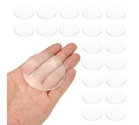 PATIKIL 20 Pezzi Lente Biconvessa 60mm Diametro 180mm Lunghezza Focale Lenti Ottiche Sferiche Ingranditore Fermacarte Acrilico Doppia Convessa Per DIY Ufficio Casa