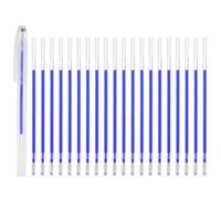 PATIKIL 20Pcs Ricambi Penne Gel Cancellabili, 1mm Penne Termocancellabili per Inchiostro Scomparente per Tessuti Penna Marcante per Cucire Trapunte Pianificazione Scrittura, Inchiostro Blu