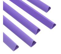 PATIKIL 20Pz Barrette Leganti, Barrette Leganti Scorrevoli Da 15mm Capacità 120 Foglie Formato A4 Fascicolatore Per Copertine Report Presentazione Curriculum, Viola