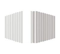 PATIKIL 22 Pz Strumenti Lettura Dislessia, 2 Dimensioni Guide Lettura Tracker Segnalibri Evidenziatori Trasparenti per Insegnanti